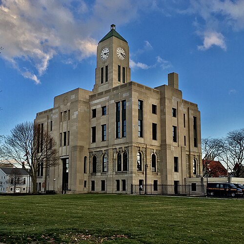 Erie County Courthouse - where Allstate Bail Bonds provides 24/7 bail release services.