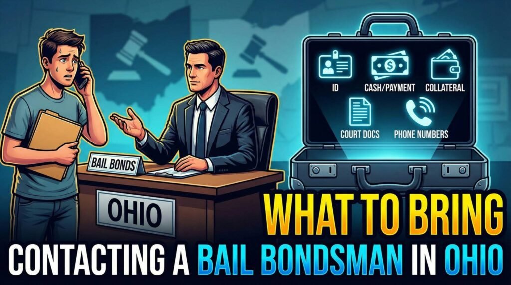 What to Bring When Contacting a Bail Bondsman in Ohio