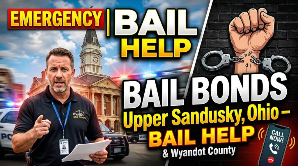 Bail Bonds in Upper Sandusky, Ohio – Emergency Bail Help