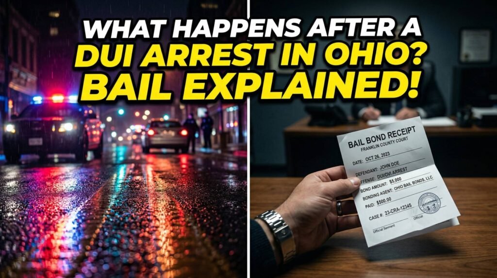 What Happens After a DUI Arrest in Ohio Bail Explained