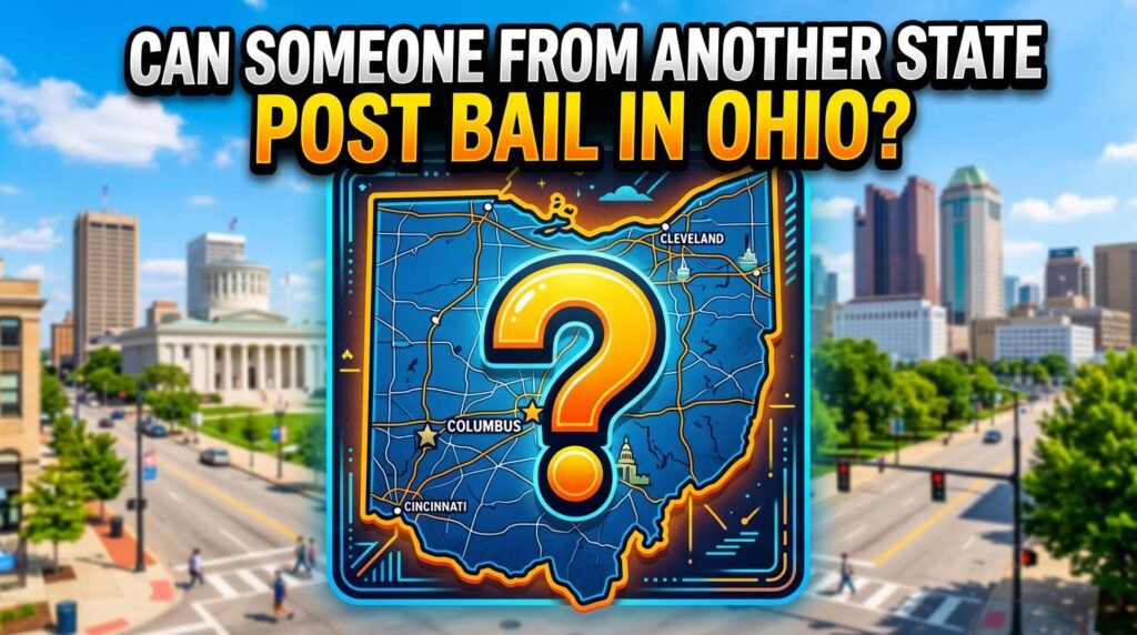 Can Someone From Another State Post Bail in Ohio