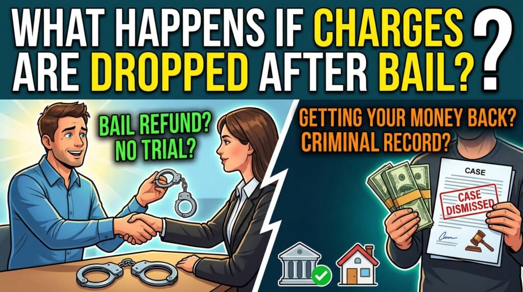 What Happens If Charges Are Dropped After Bail