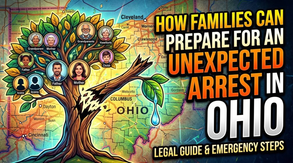 How Families Can Prepare for an Unexpected Arrest in Ohio