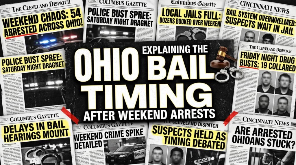 How Weekend Arrests Affect Bail Timing in Ohio