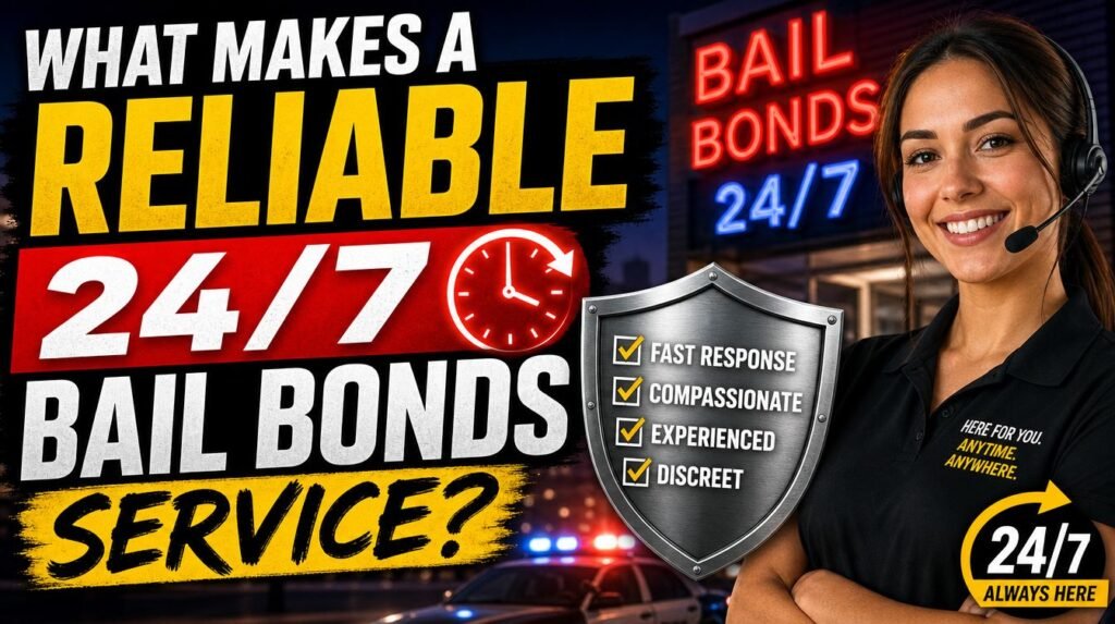 What Makes a Reliable 247 Bail Bonds Service