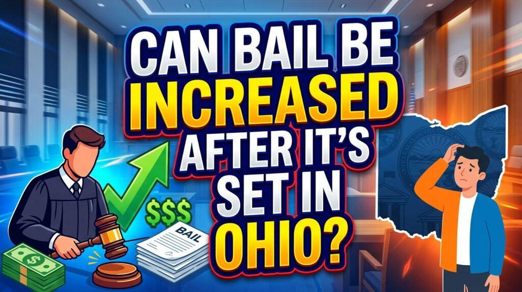 Can Bail Be Increased After It’s Set in Ohio?