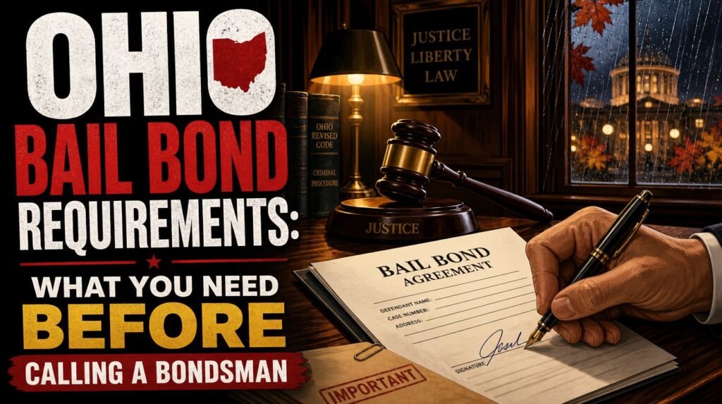 Ohio Bail Bond Requirements What You Need Before Calling a Bondsman