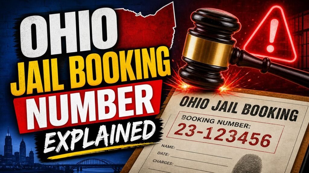 What Is an Ohio Jail Booking Number and Why Does It Matter