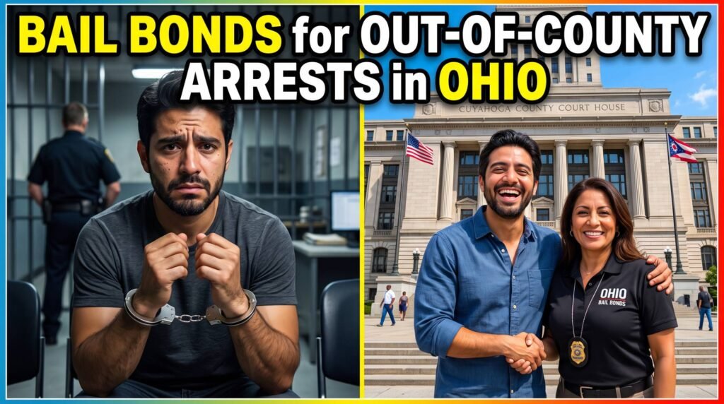 Bail Bonds for Out-of-County Arrests in Ohio: What to Know After an Arrest Outside the Issuing County