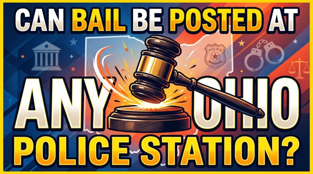 Can Bail Be Posted at Any Ohio Police Station