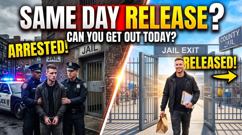 Can Someone Be Released From Jail on the Same Day They Are Arrested?