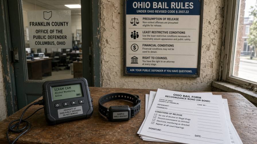 Alcohol Monitoring Requirements While Out on Bail in Ohio
