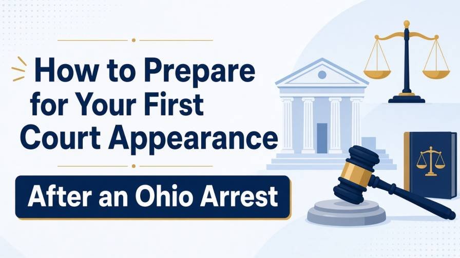 How to Prepare for Your First Court Appearance After an Ohio Arrest
