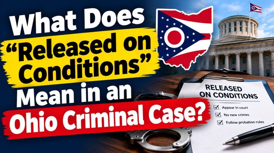 What Does “Released on Conditions” Mean in an Ohio Criminal Case