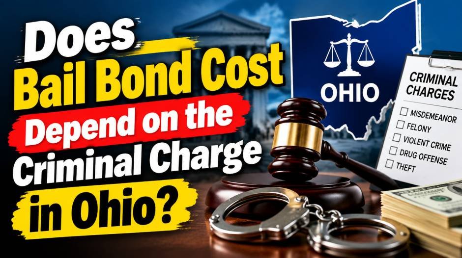 Does Bail Bond Cost Depend on the Criminal Charge in Ohio?