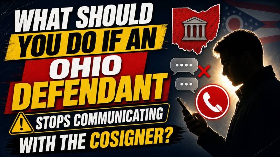 What Should You Do If an Ohio Defendant Stops Communicating With the Cosigner